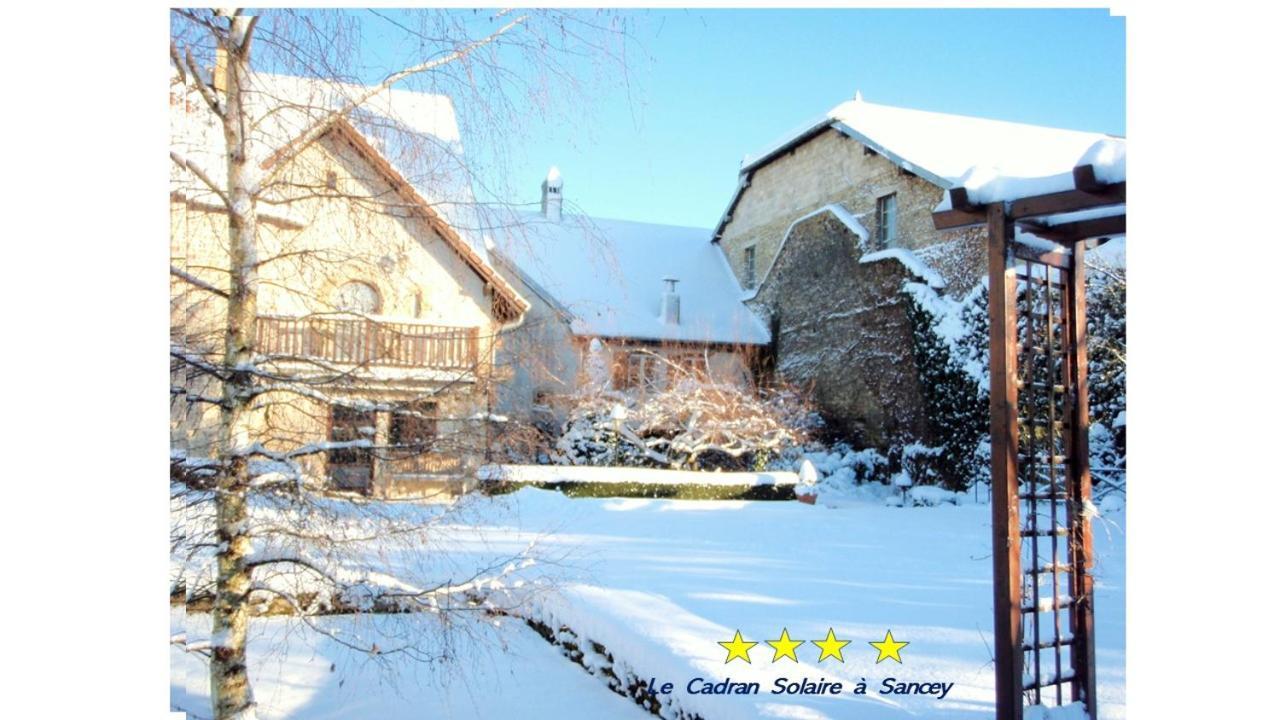 Charme Le Cadran Solaire classé 4* Sancey Extérieur photo